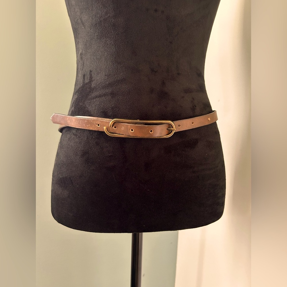Sundance BROWN LEATHER BREAKING BELT